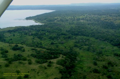 Western watercourse entering Lake Mgobezeleni. 2006.